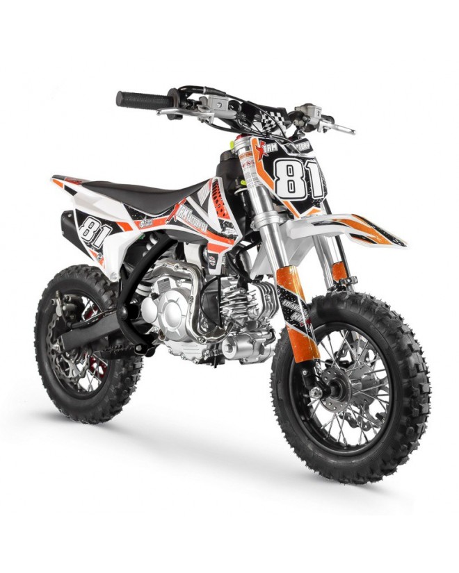 La moto  cross enfant white MX60 automatique black dition 